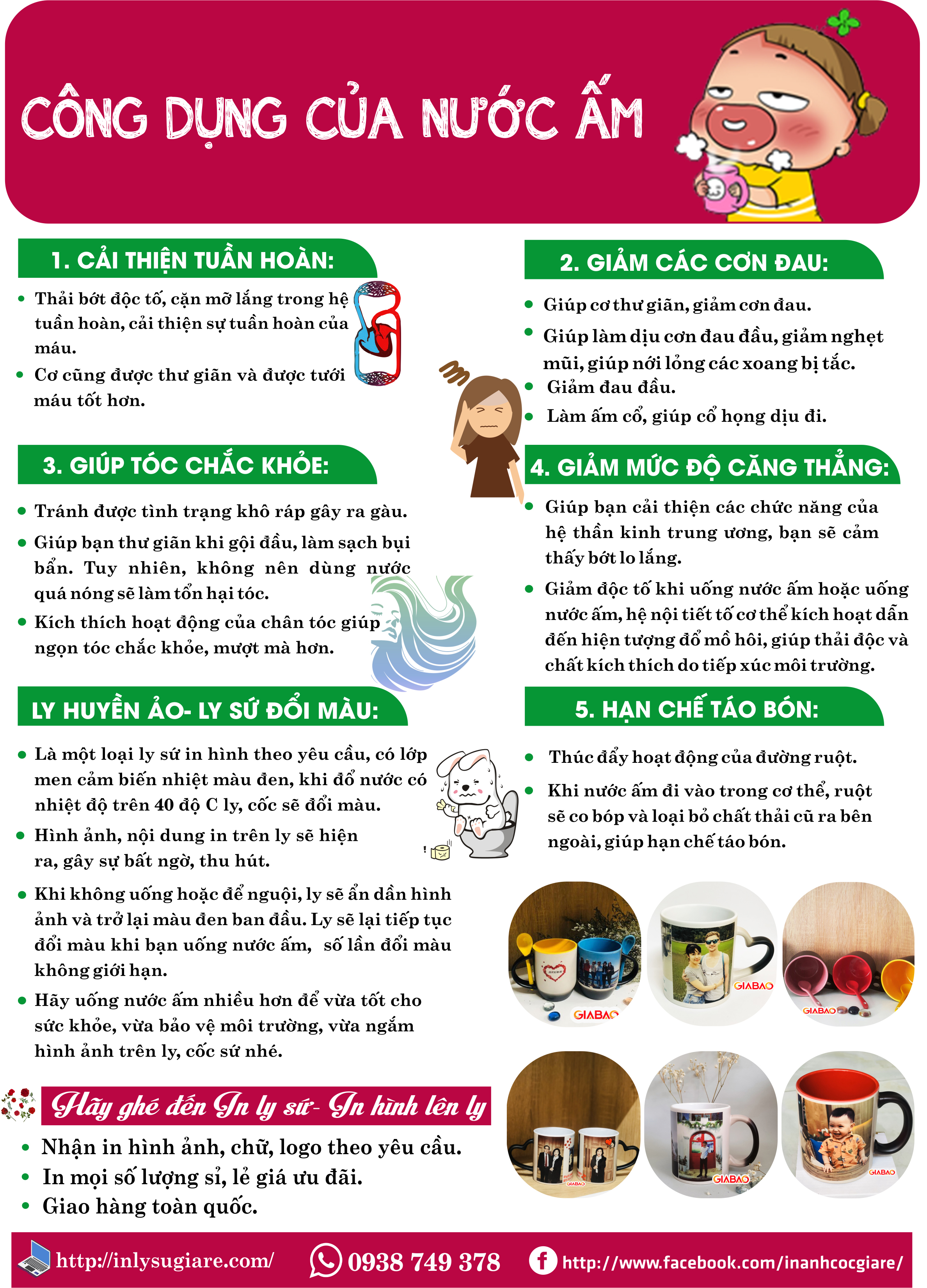 nước ấm, lợi ích nước ấm, nước gừng ấm, nước chanh ấm, mật ong, nước rau má